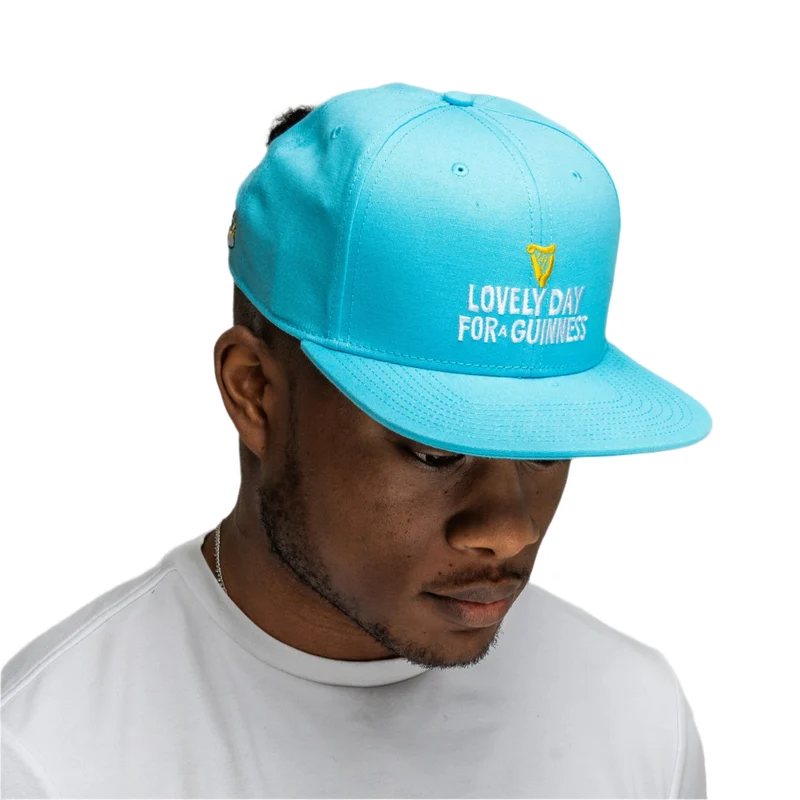 Guinness Summer Collection Lovely Day Flat Brim Cap - Blue