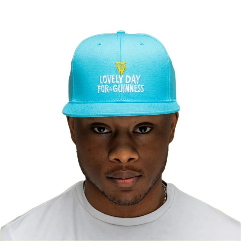 Guinness Summer Collection Lovely Day Flat Brim Cap - Blue