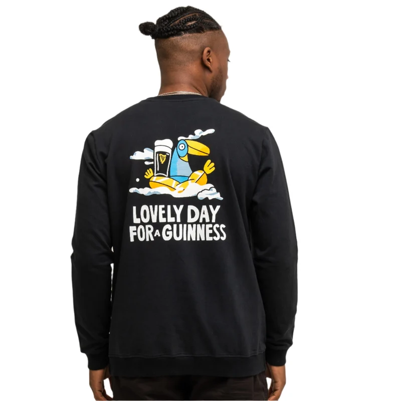 Guinness Summer Collection Lovely Day Sweatshirt - Black