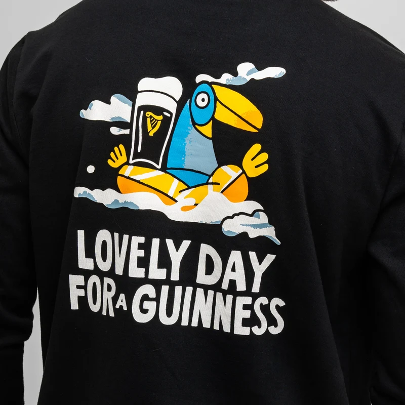 Guinness Summer Collection Lovely Day Sweatshirt - Black