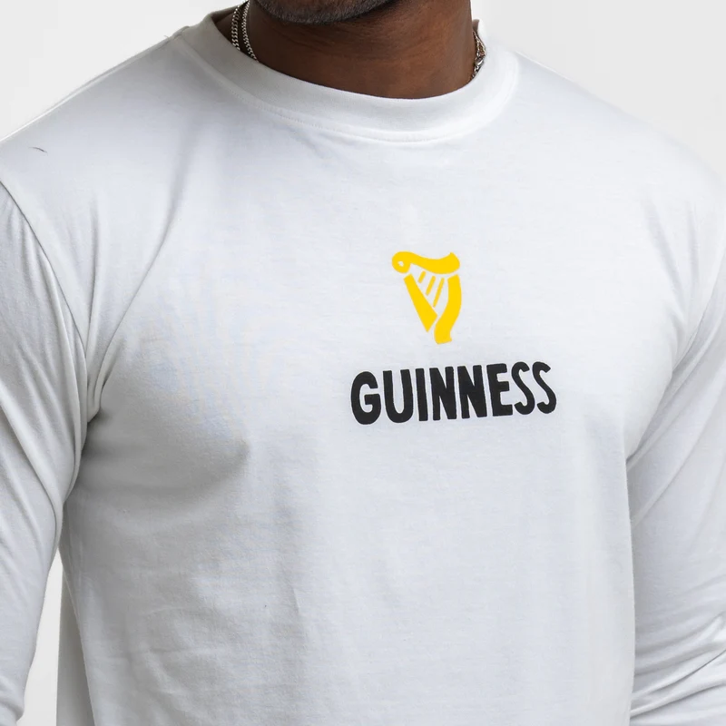 Guinness Summer Collection Lovely Day Longsleeve Tee - White