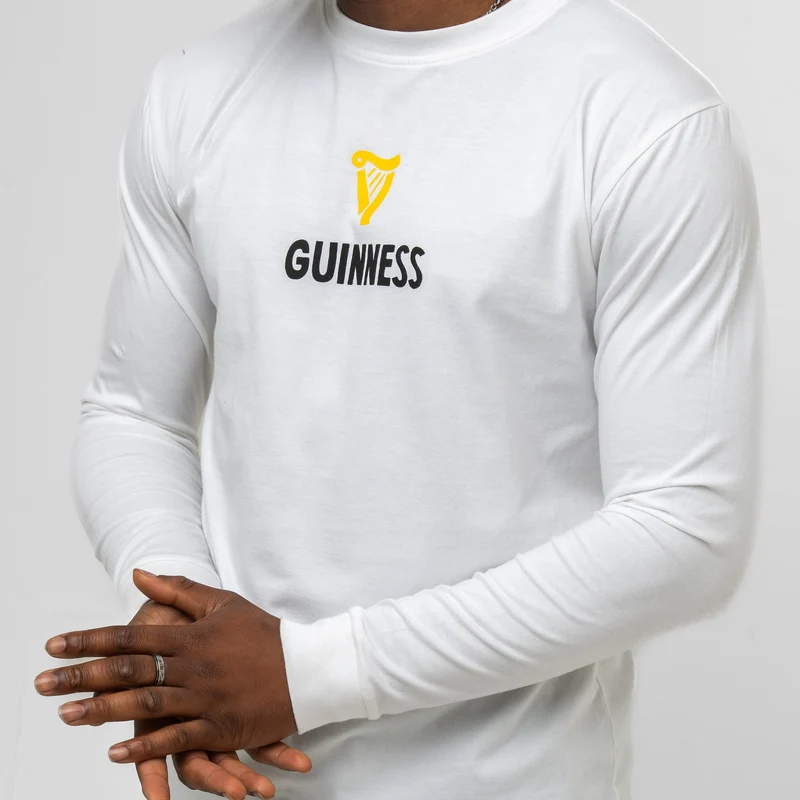 Guinness Summer Collection Lovely Day Longsleeve Tee - White