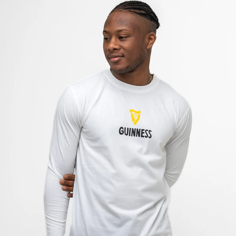 Guinness Summer Collection Lovely Day Longsleeve Tee - White