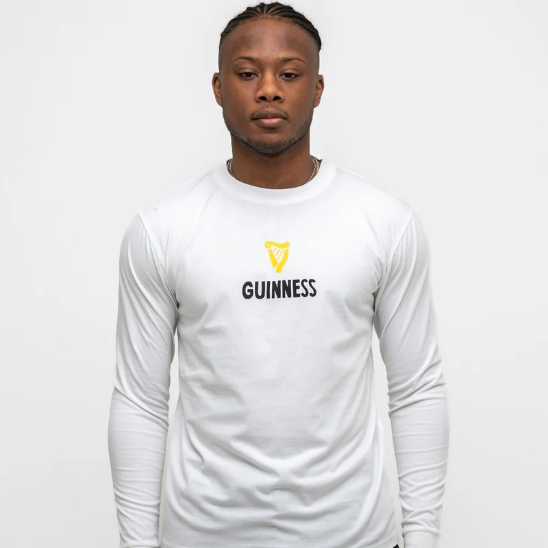 Guinness Summer Collection Lovely Day Longsleeve Tee - White