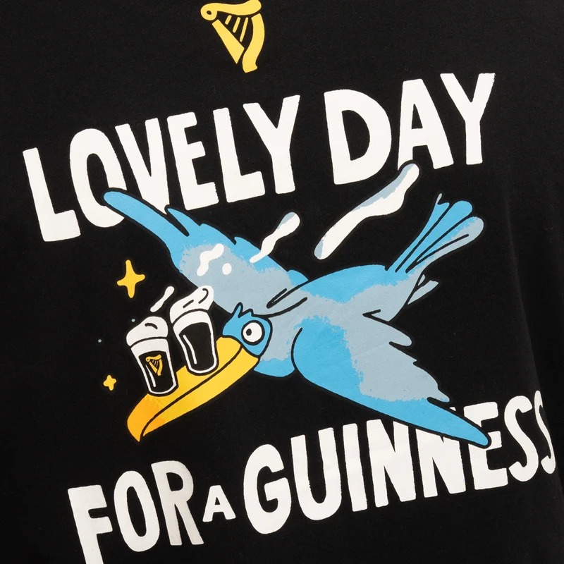 Guinness Summer Collection Oversized Tee - Black