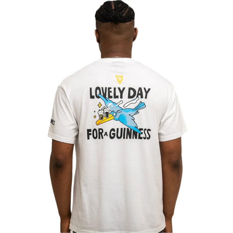 Guinness Summer Collection Oversized Tee - White