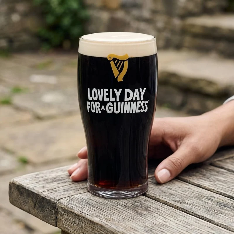 Guinness Summer Collection Lovely Day Pint Glass