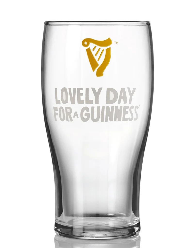 Guinness Summer Collection Lovely Day Pint Glass