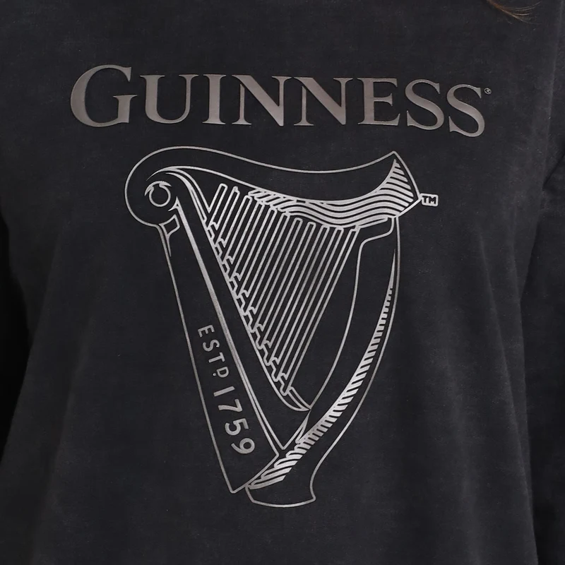 Guinness Embossed Print Trademark Sweater