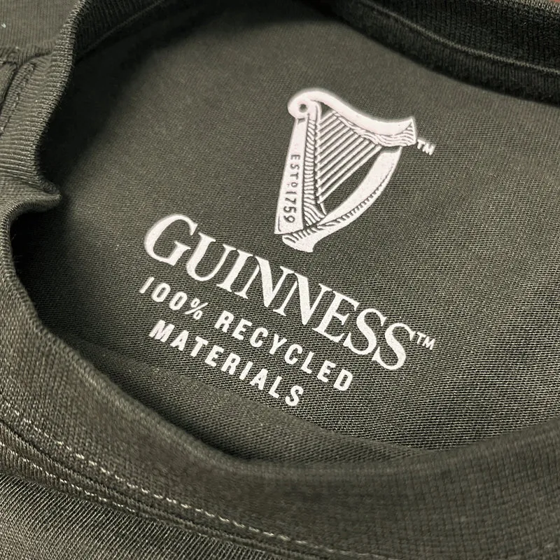 Guinness Bottle Green Football Toucan T-Shirt
