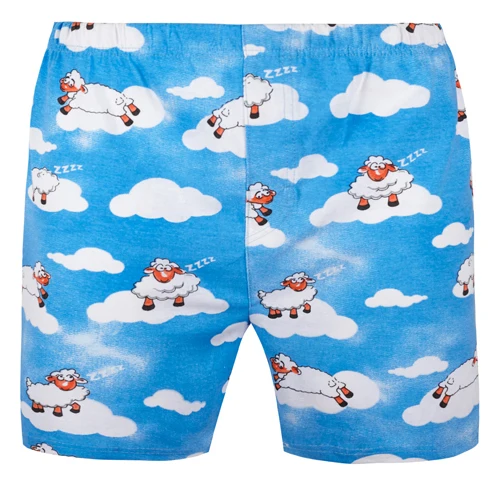 Amazing Mens Boxer Shorts, Sheep, compressed