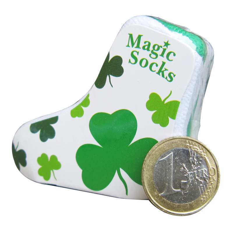 Amazing Socks, Shamrock compressed
