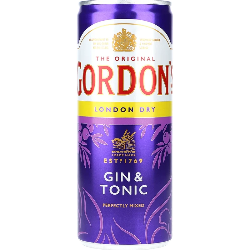 Gordon's Premix Gin & Tonic 10% 0,25L DS zzgl. DPG Pfand