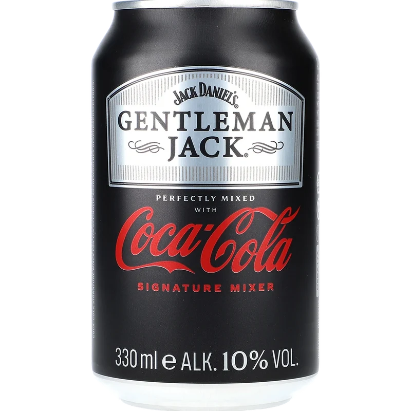 Gentleman Jack & Cola 10% 0,33L DS zzgl. DPG Pfand
