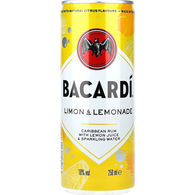 Bacardi Limon & Lemonade 10% 0,25L zzgl. DPG Pfand