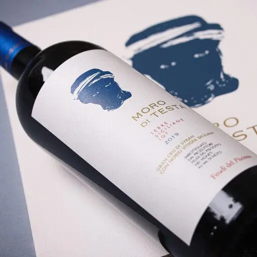 MORO DI TESTA. Cantina Feudo del Pisciotto, 75 cl
