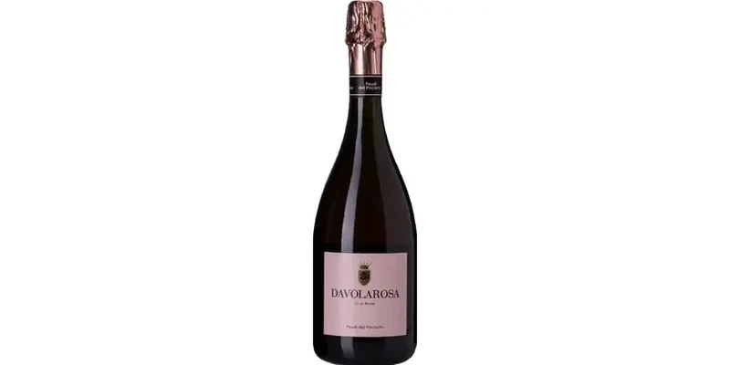 Spumante Brut Rosè DAVOLAROSA, Feudi del Pisciotto 75 cl