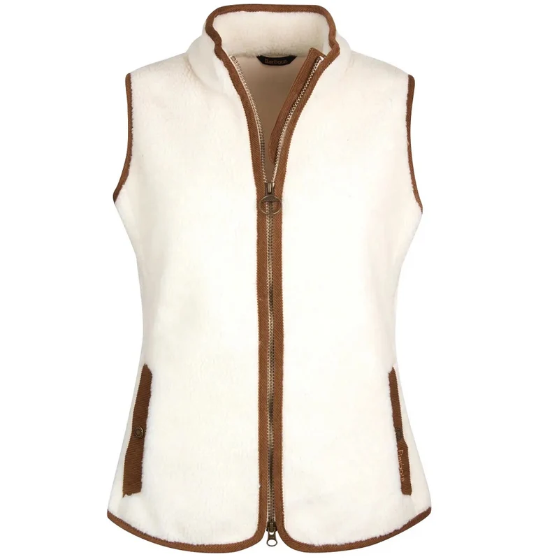 Barbour Burford Fleece Winter Pearl/Classic