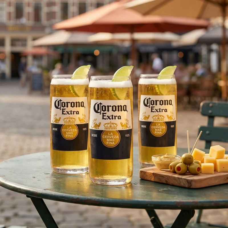 Corona Biergläser 330 ml - 4 Stück