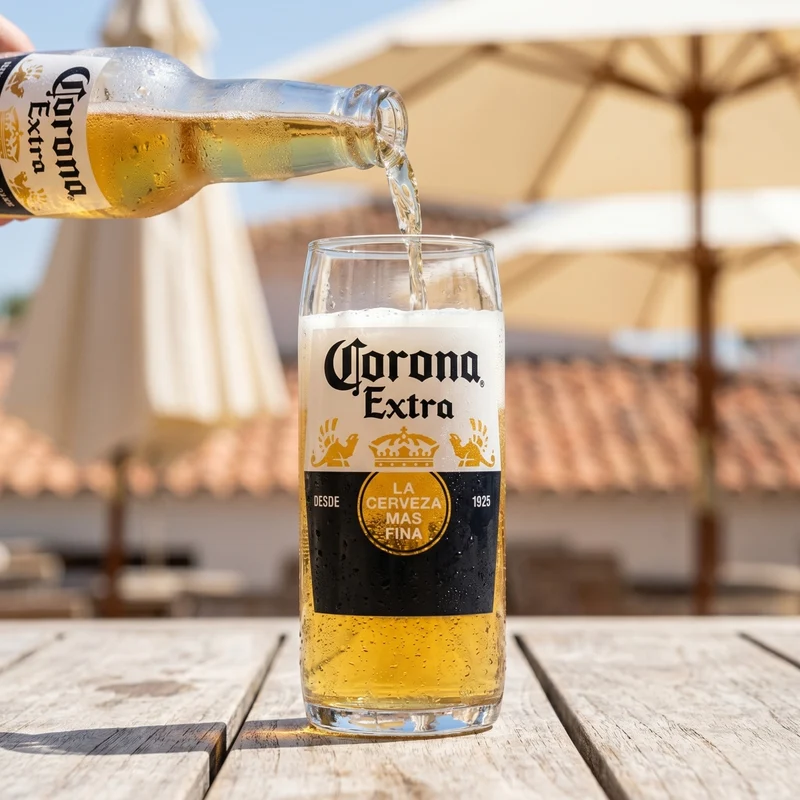 Corona Biergläser 330 ml - 4 Stück