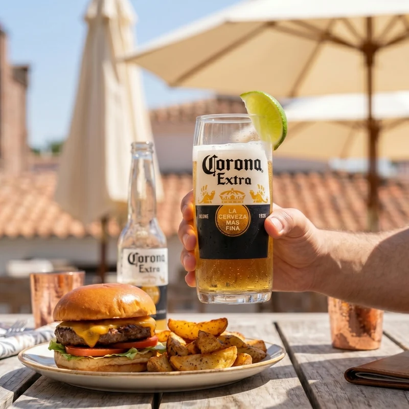 Corona Biergläser 330 ml - 4 Stück