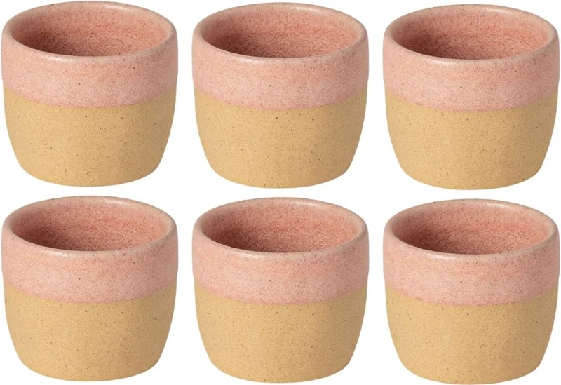 Costa Nova Becher Arenito Mauve Rose 360 ml - 6 Stück