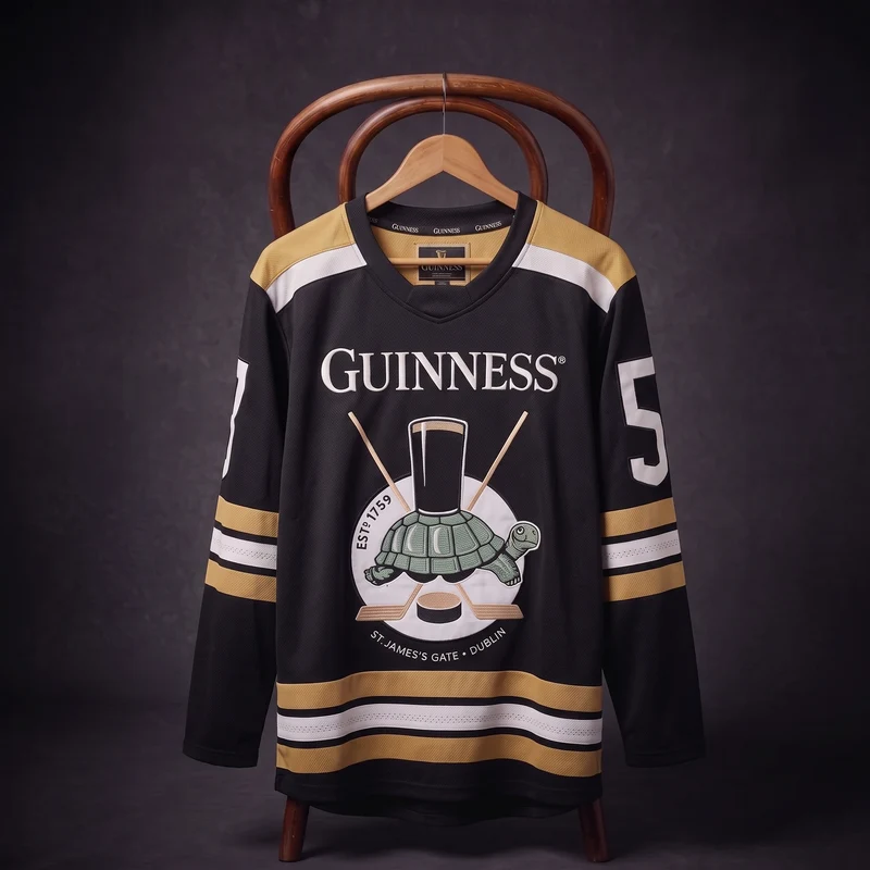 Guinness Tortoise Hockey Jersey