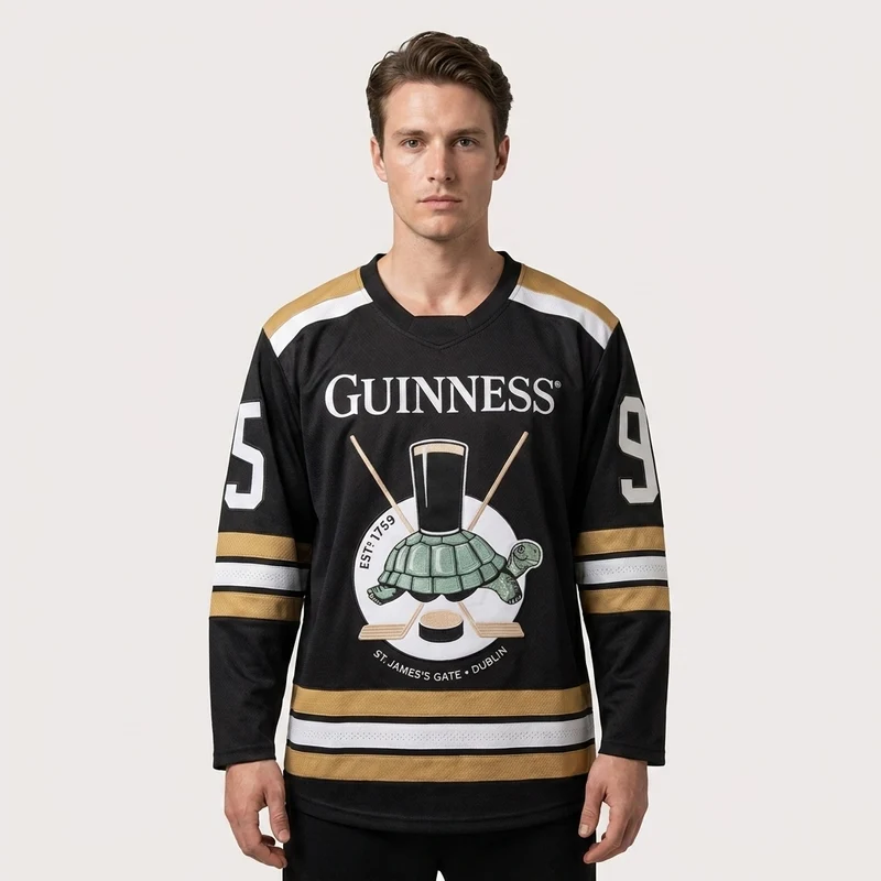 Guinness Tortoise Hockey Jersey