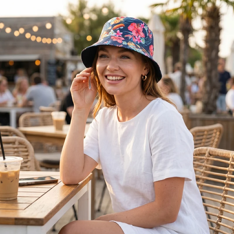 Guinness Hawaiian Reversible Bucket Hat