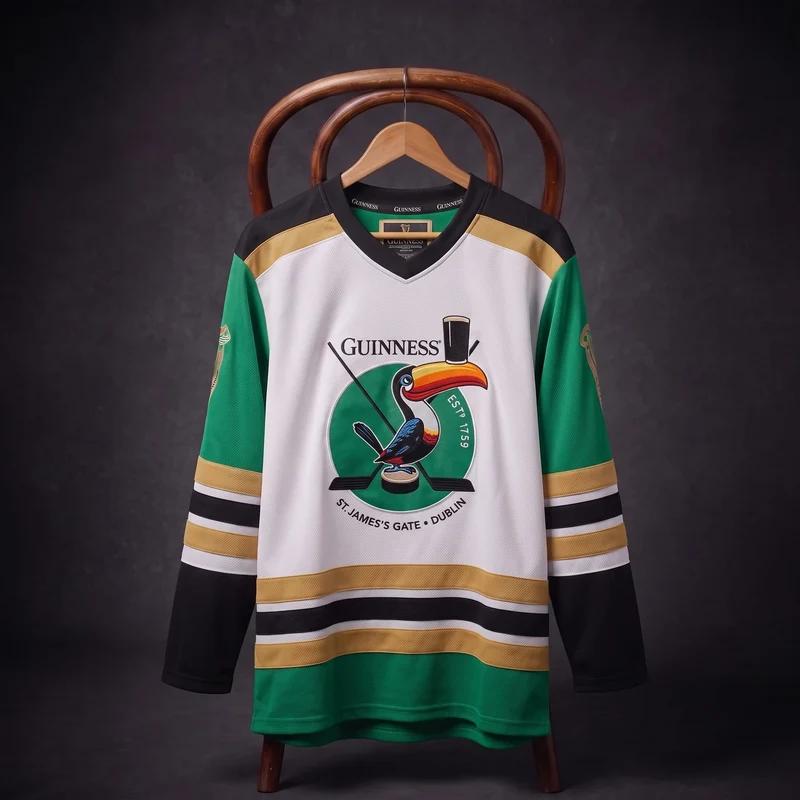 Guinness Toucan Hockey Jersey