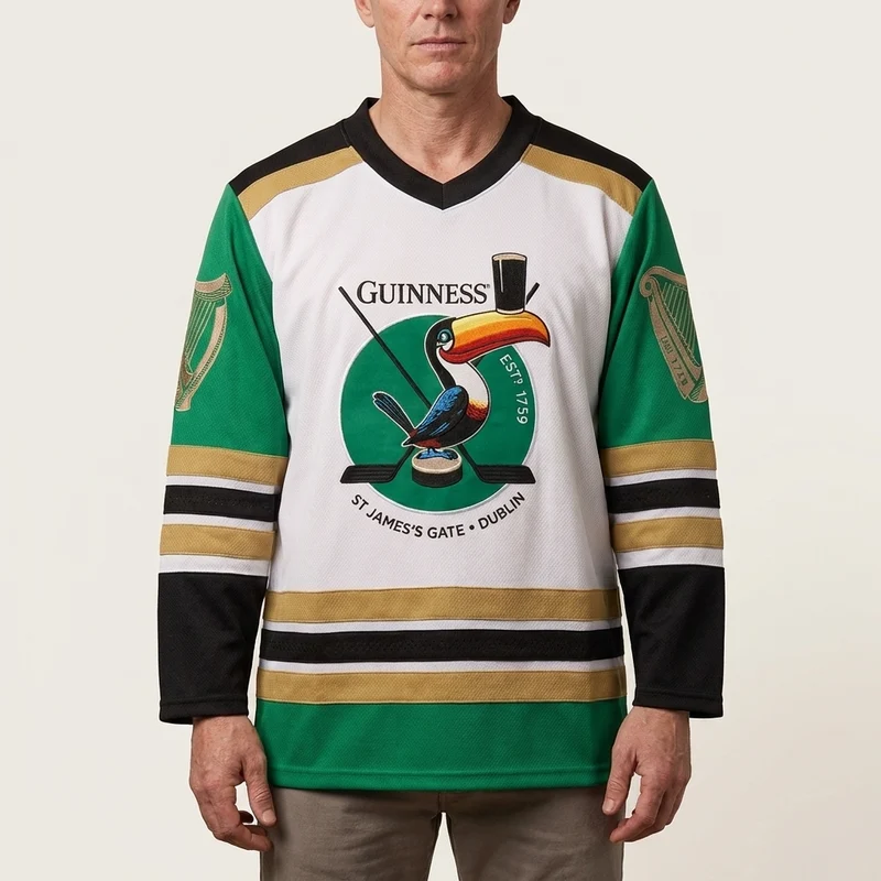 Guinness Toucan Hockey Jersey