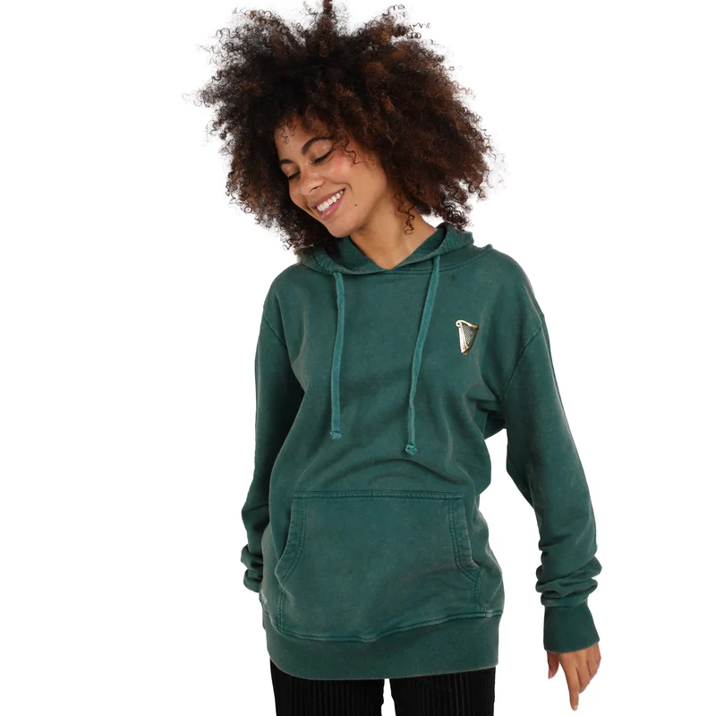 Guinness Forest Green & Gold Toucan Hoodie