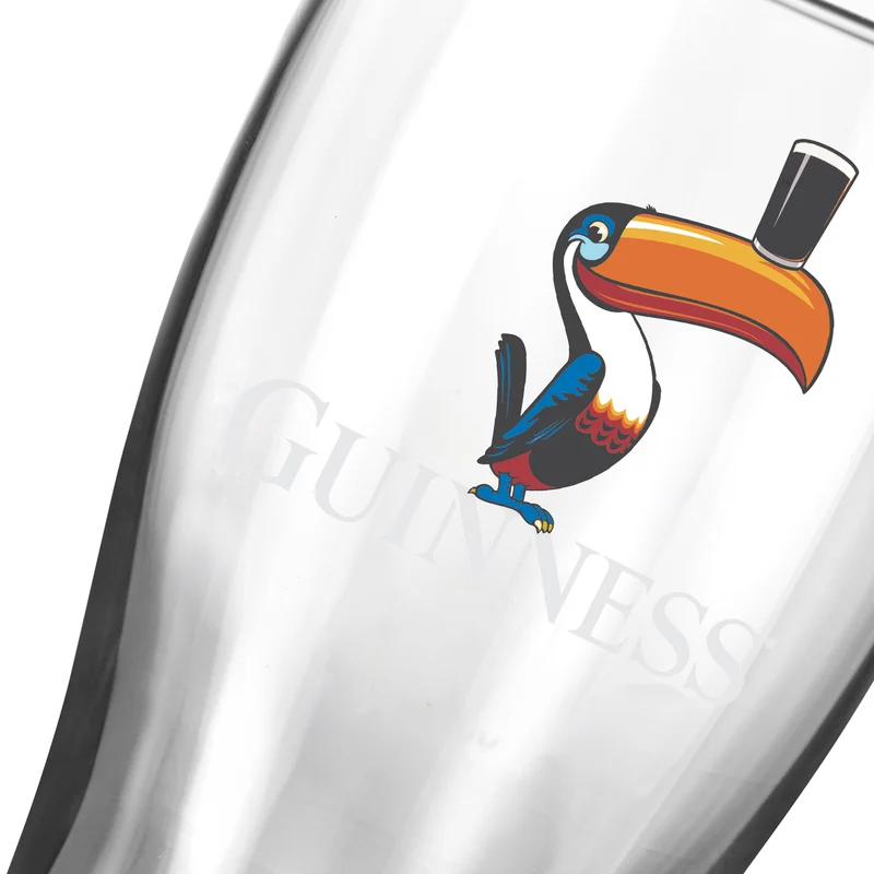 Guinness Toucan Pint Glass Twin Pack