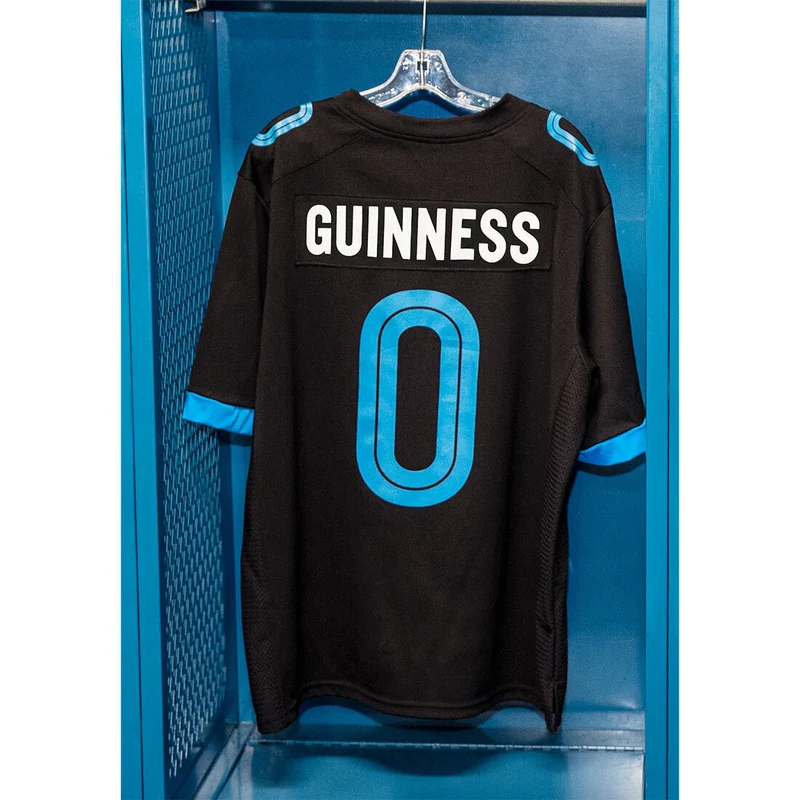 Guinness 0 Football Jersey - Black