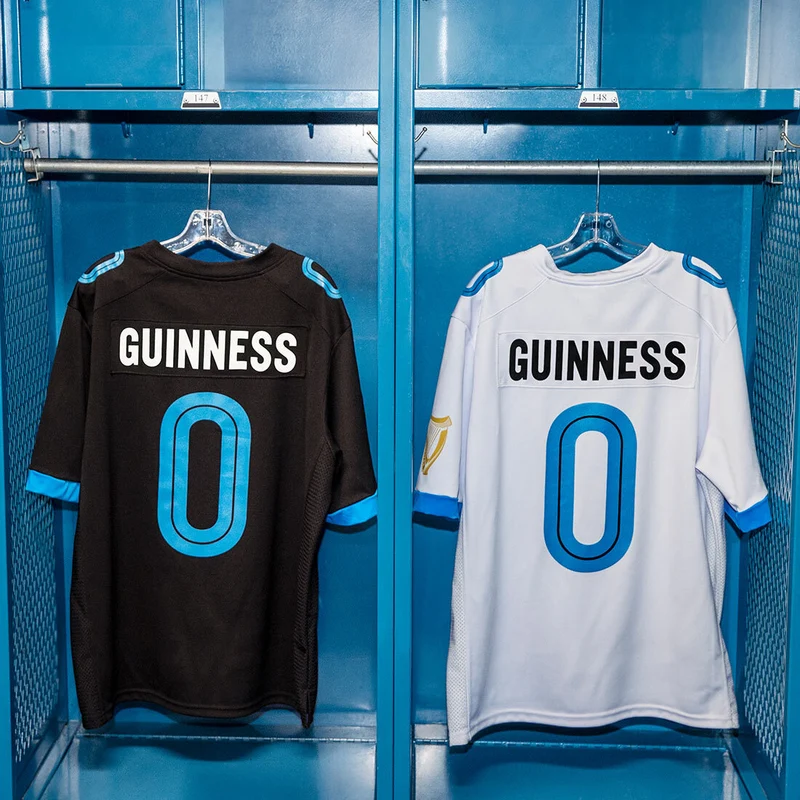 Guinness 0 Football Jersey - Black