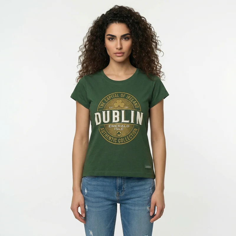 Capital Dublin Forest Green Women's T-Shirt