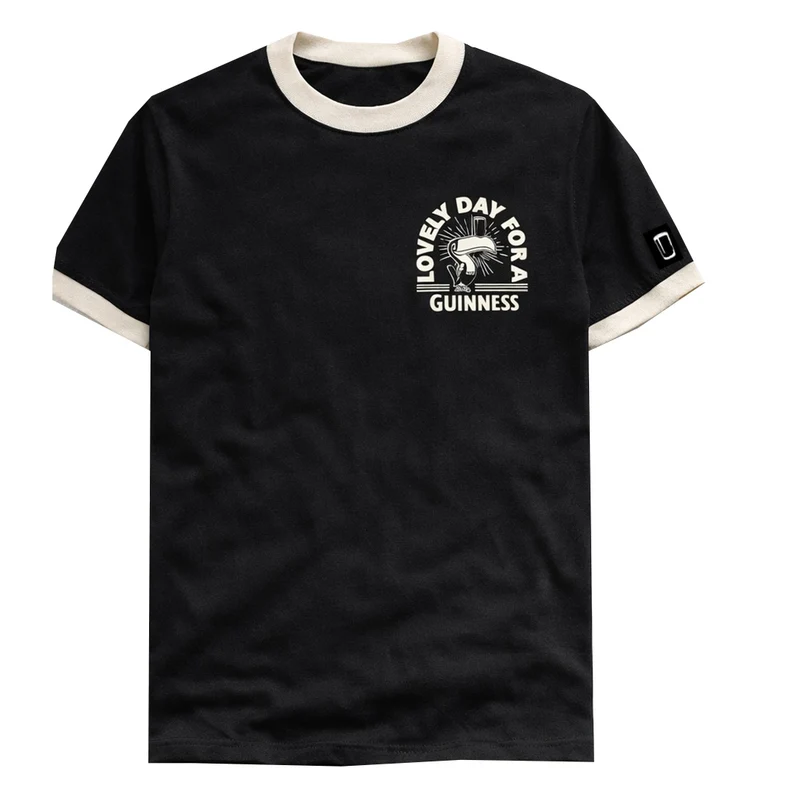 Guinness Black & Cream Toucan Lovely Day T-Shirt