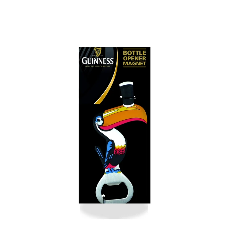 Guinness Toucan Magnet Bottle Opener – Fridge Magnet Bar Gift