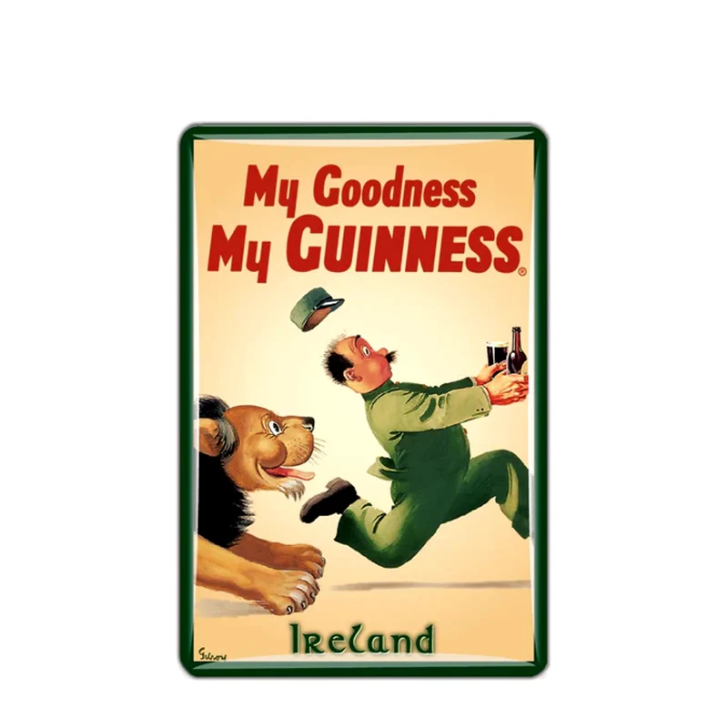 Guinness Vintage Fridge Magnet – Official Guinness Collectible Magnet Designs