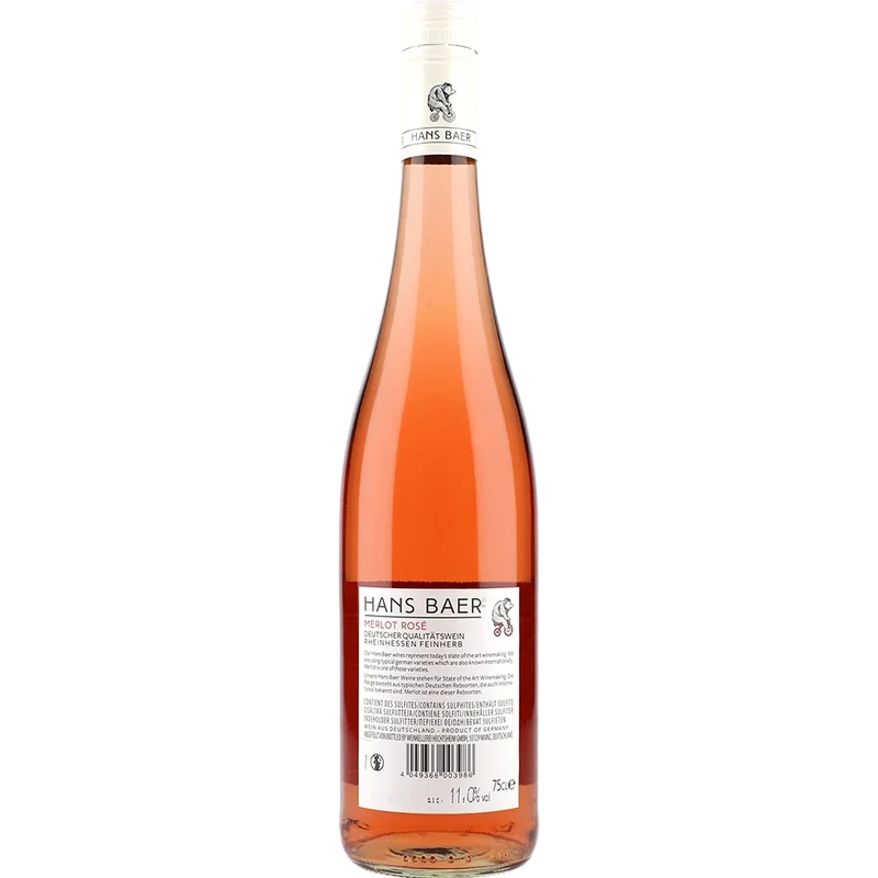 Hans Baer Merlot Rosé 11,5% 0,75L FL