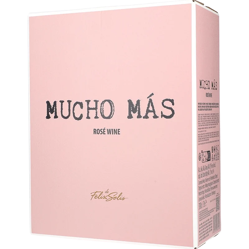 Mucho Más Rosé 13% 3L BIB
