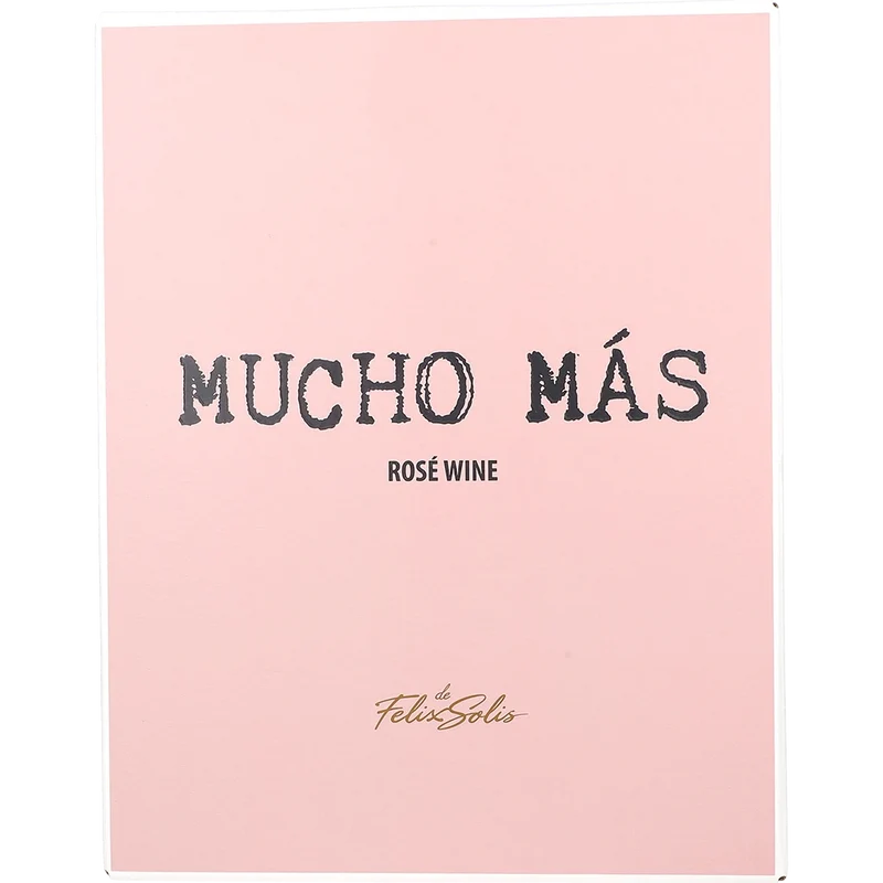 Mucho Más Rosé 13% 3L BIB