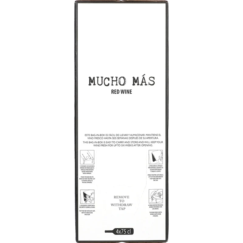 Mucho Más Rot 13,5 % 3L BIB