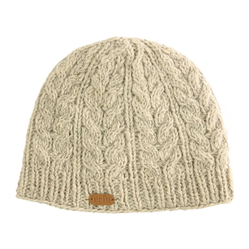 Aran Cable Knit Hat
