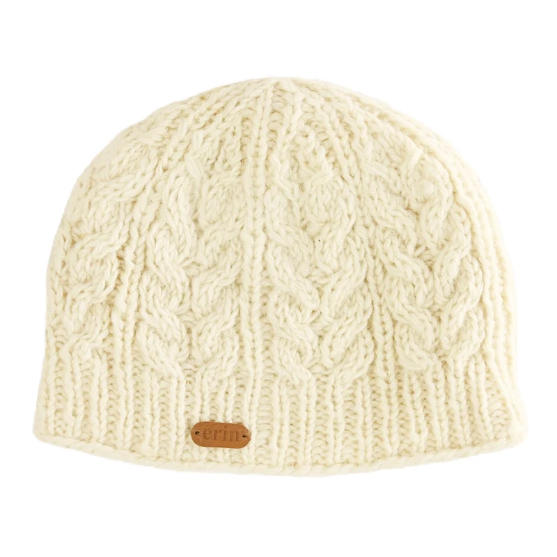 Aran Cable Knit Hat