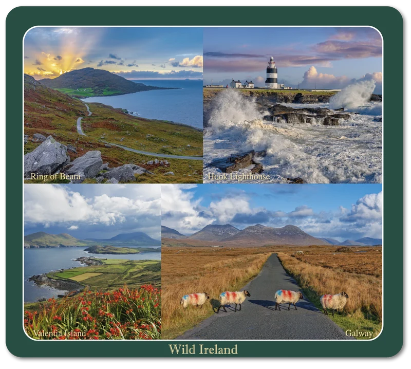 Wild Ireland Image Table Coasters