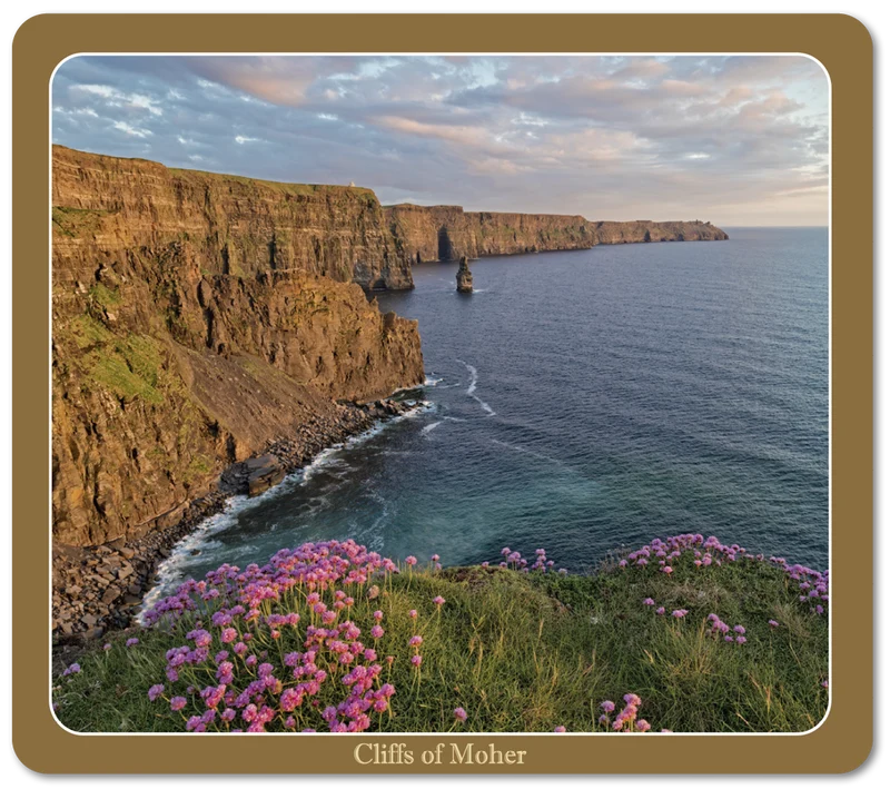 Cliffs of Moher Image Table Coasters