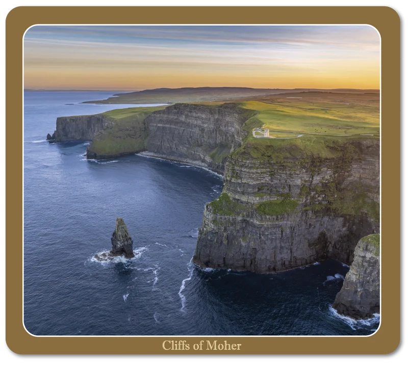 Cliffs of Moher Image Table Coasters
