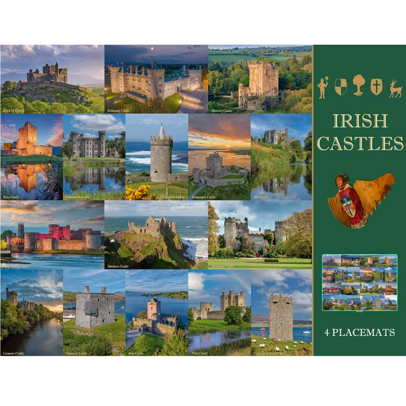 Irish Castles Image Table Placemats