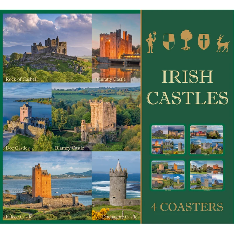 Irish Castles Image Table Coasters